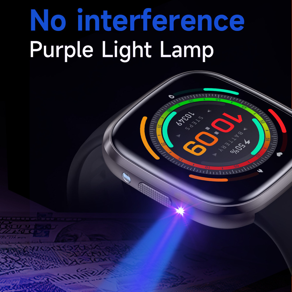 Smartwatch Purple Watches For Women - 696 스마트 시계 BT 통화 LED