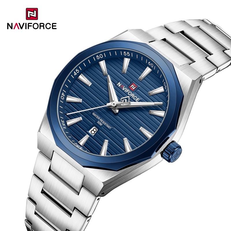 Smartwatch Watches Gift For Men - NAVIFORCE 럭셔리 남성 스포츠 시계 빛나는