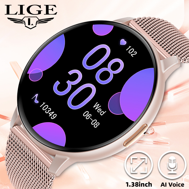 Smartwatch Angelo Watches - LIGE 패션 1.38 