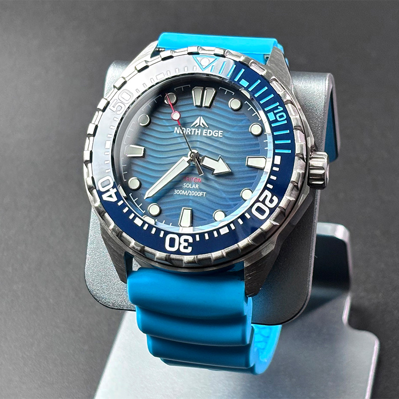 Solar Powered Watch - NORTH EDGE 2026 뉴 트리톤 태양광