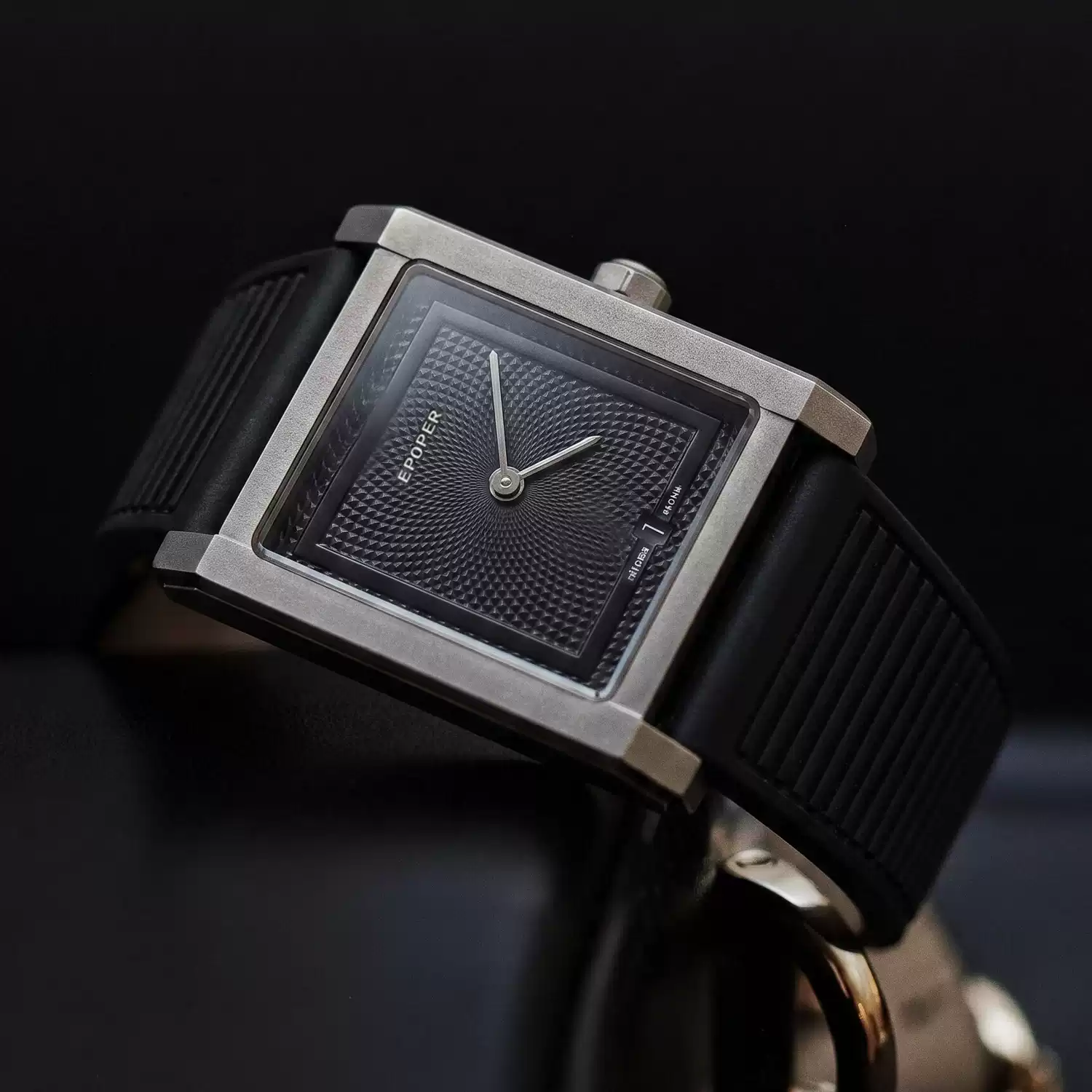 Smartwatch Vintage Watches For Men - 사각형 다이얼 남성용 쿼츠 시계 미니멀리스트