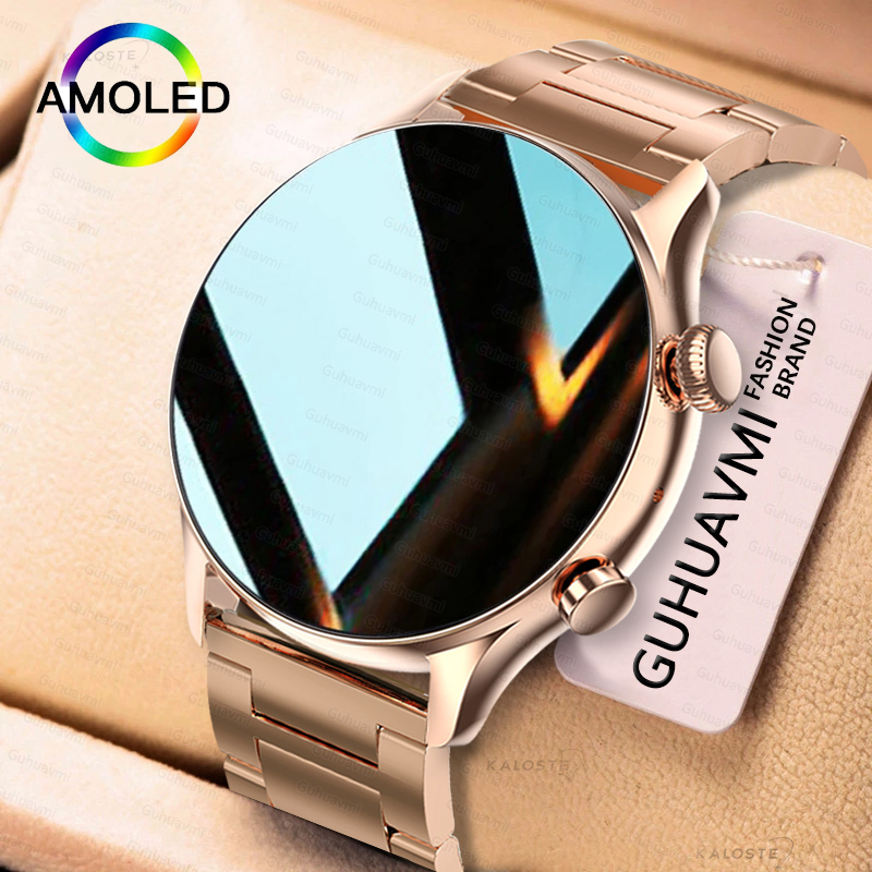 Smartwatch Angelo Watches - 2026년 신형 스마트워치 여성용 AMOLED HD