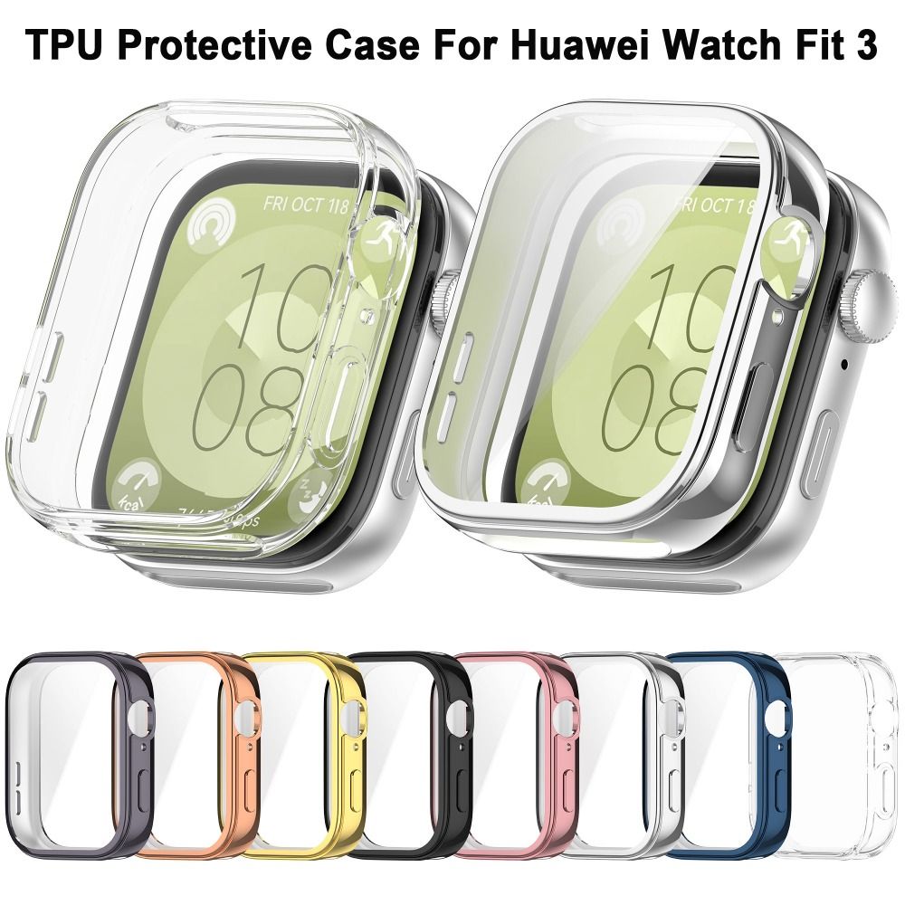 Huawei Smartwatch Watch Fit - TPU 범퍼 케이스, 스마트 워치 밴드