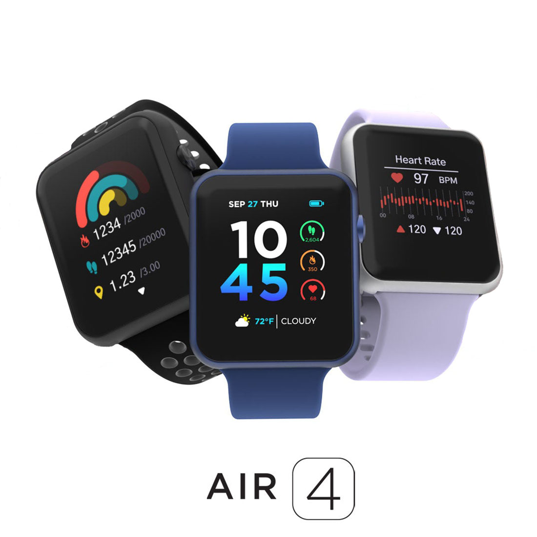 Smartwatch Purple Watches For Women - 남녀공용 핀티크 스마트워치, 1.52인치/1.83인치 TFT 스크린,