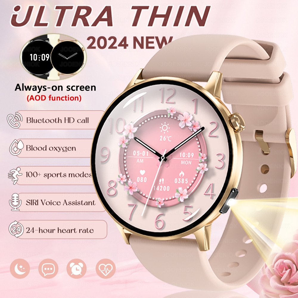 Smartwatch Angelo Watches - 2026년 신제품 1.32인치 AMOLED 스마트 워치