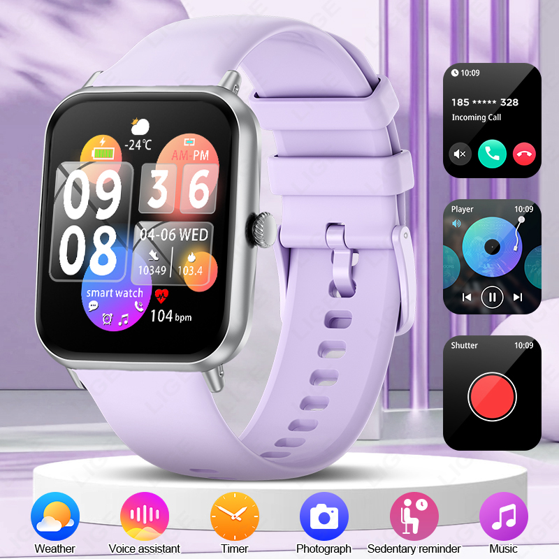 Smartwatch New Watches For Women - LIGE 패션 1.83 
