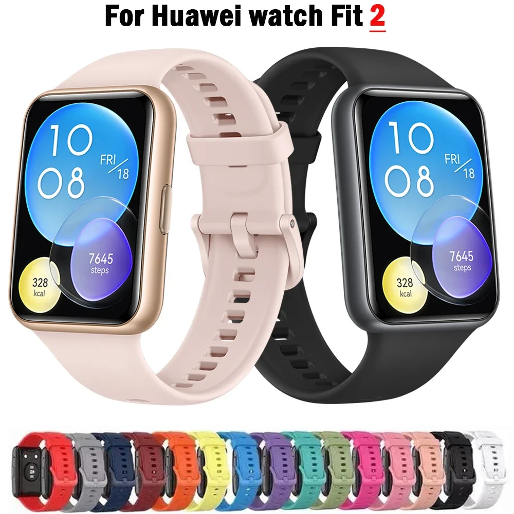 Huawei Smartwatch Watch Fit - 화웨이 시계 용 실리콘 팔찌 FIT