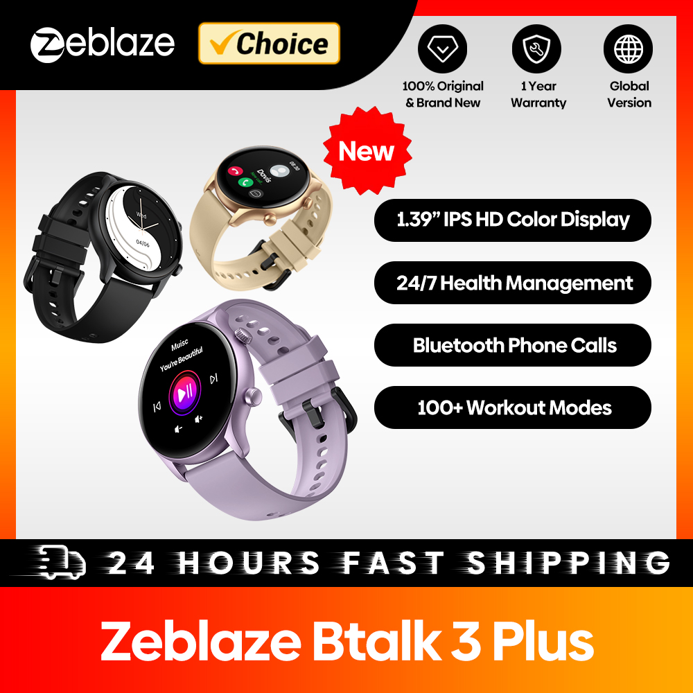 Smartwatch Angelo Watches - Zeblaze Btalk 3 플러스 음성 통화