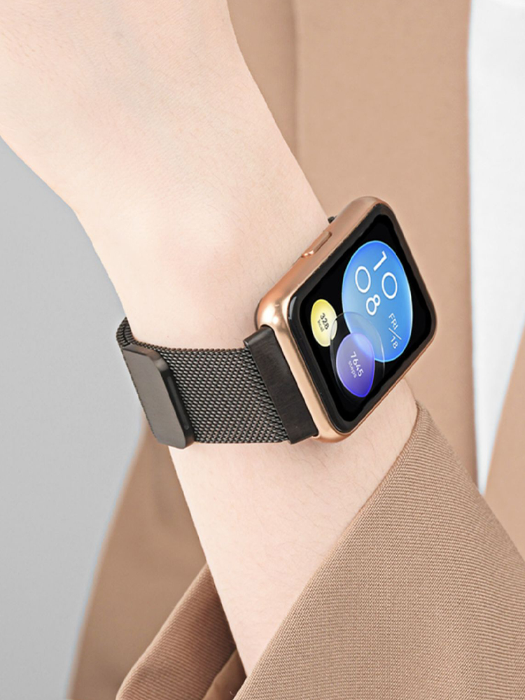 Huawei Smartwatch Watch Fit - 화웨이 워치용 밀라노 밴드, 스마트 마그네틱