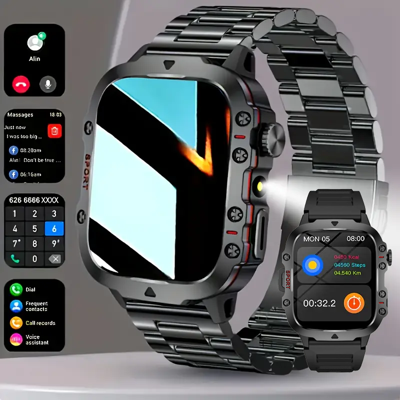Smartwatch Watches Wallpaper - LED 조명이 탑재된 스마트 워치, 무선