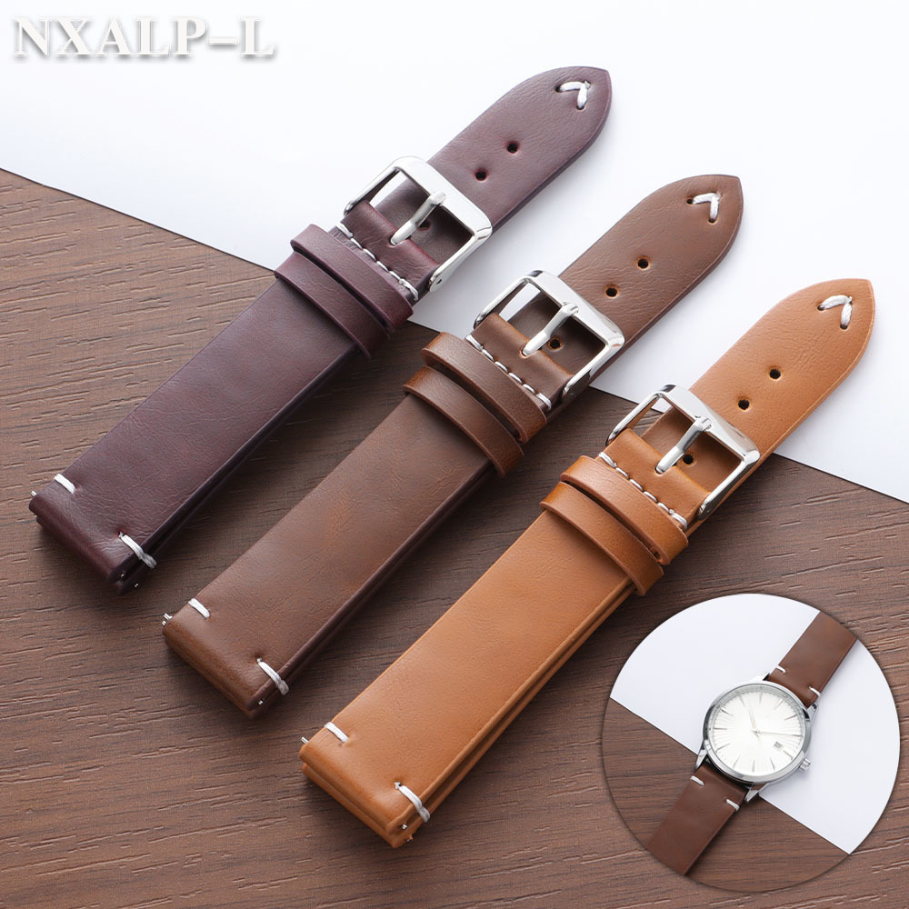 Smartwatch Vintage Watches For Men - 스티칭 브레이슬릿 18mm 20mm 22mm 세이코