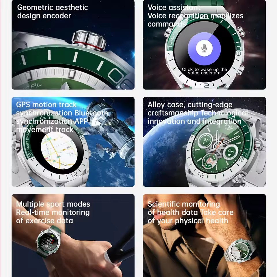 핫세일 스마트워치 여성 남성 선물 1.53인치 HD A - Smartwatch Watches Gift For Men 리뷰 및 가격