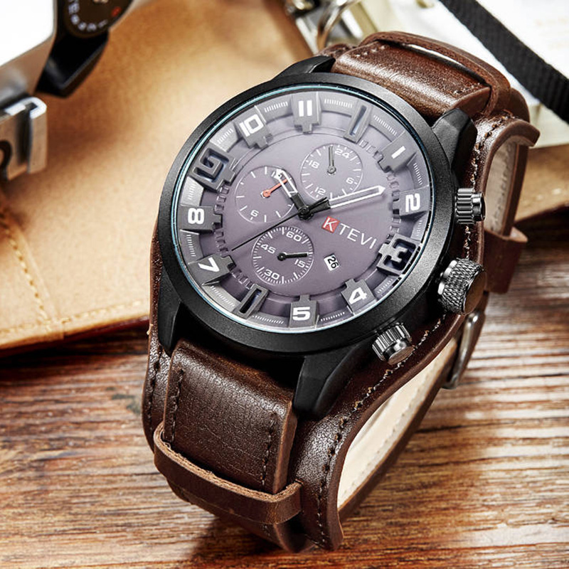 레트로 남성용 시계 클래식 럭셔리 비즈니스 쿼츠 시계  - Solar Powered Watch 리뷰 및 가격