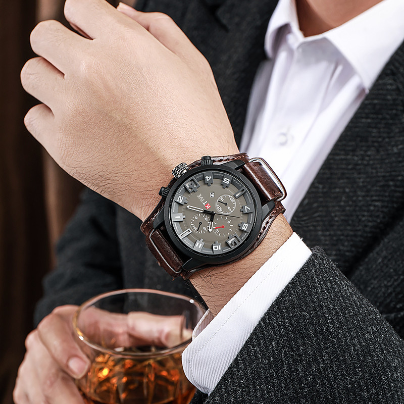레트로 남성용 시계 클래식 럭셔리 비즈니스 쿼츠 시계  - Solar Powered Watch 리뷰 및 가격