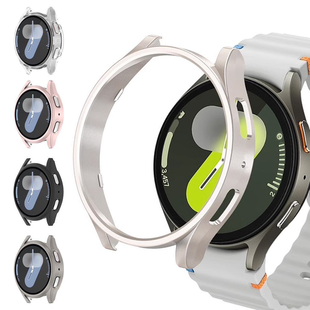 삼성 갤럭시 워치 7 케이스 커버, PC 프레임 보호  - Smartwatch Watches For Men 리뷰 및 가격