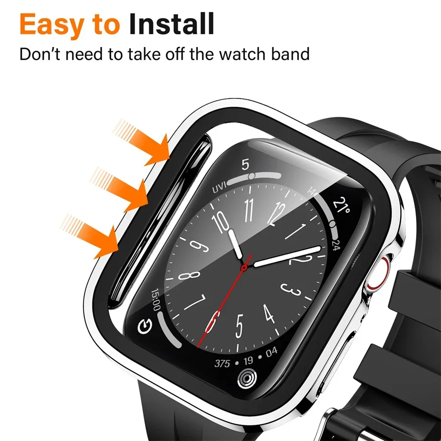 Apple Watch 케이스 시리즈 9 8 7 6 5  - Smartwatch Watches For Women Smart 리뷰 및 가격