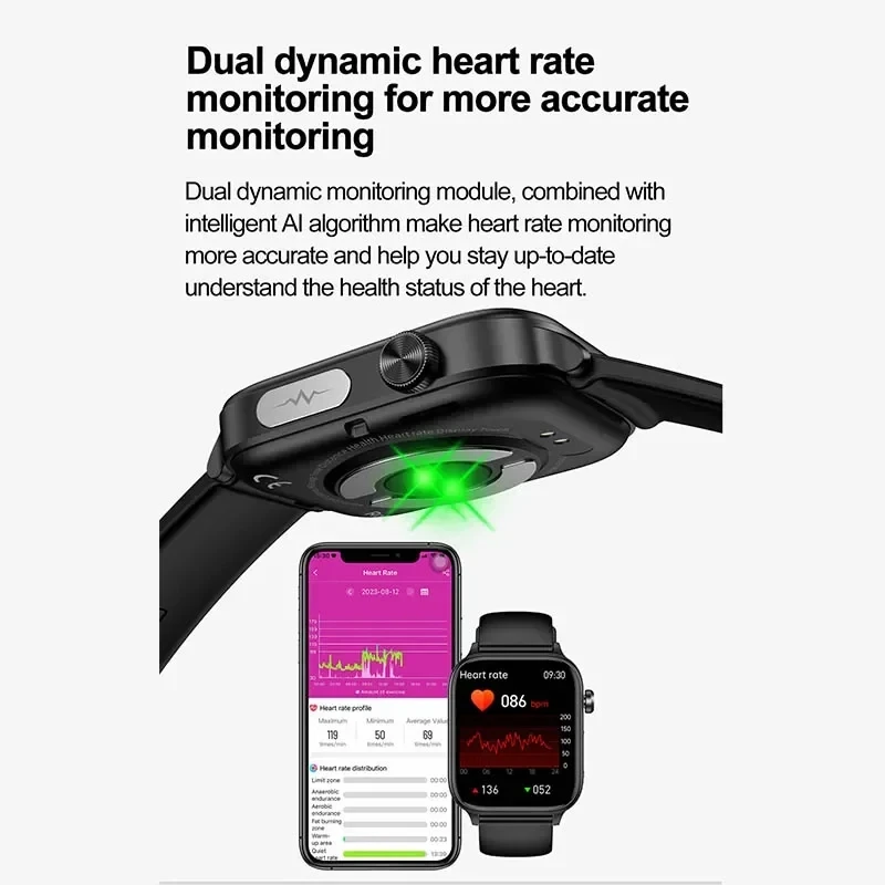 2025 새로운 ECG + PPG 모니터링 스마트 워치 - Smartwatch New Watches For Women 리뷰 및 가격