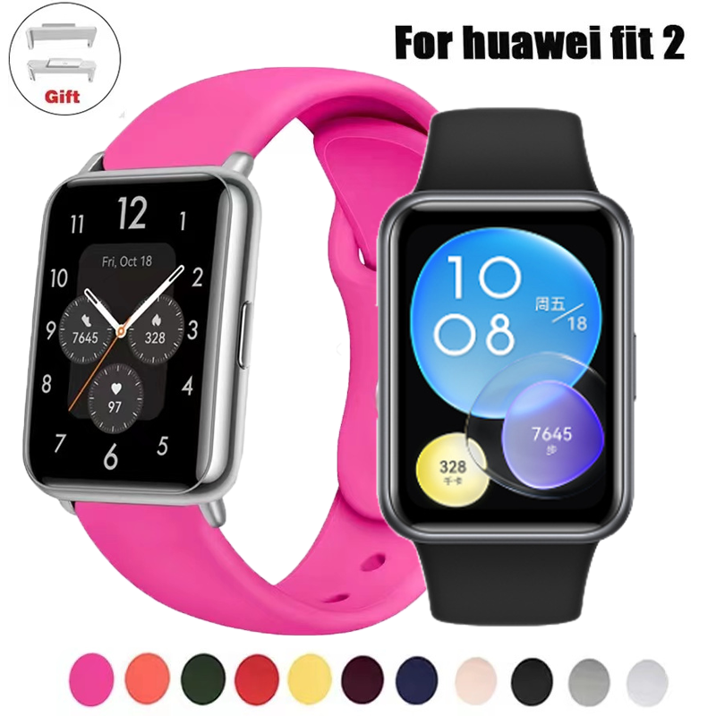 화웨이 워치용 실리콘 스트랩, FIT 2 클래식 밴드, - Huawei Smartwatch Watch Fit 리뷰 및 가격
