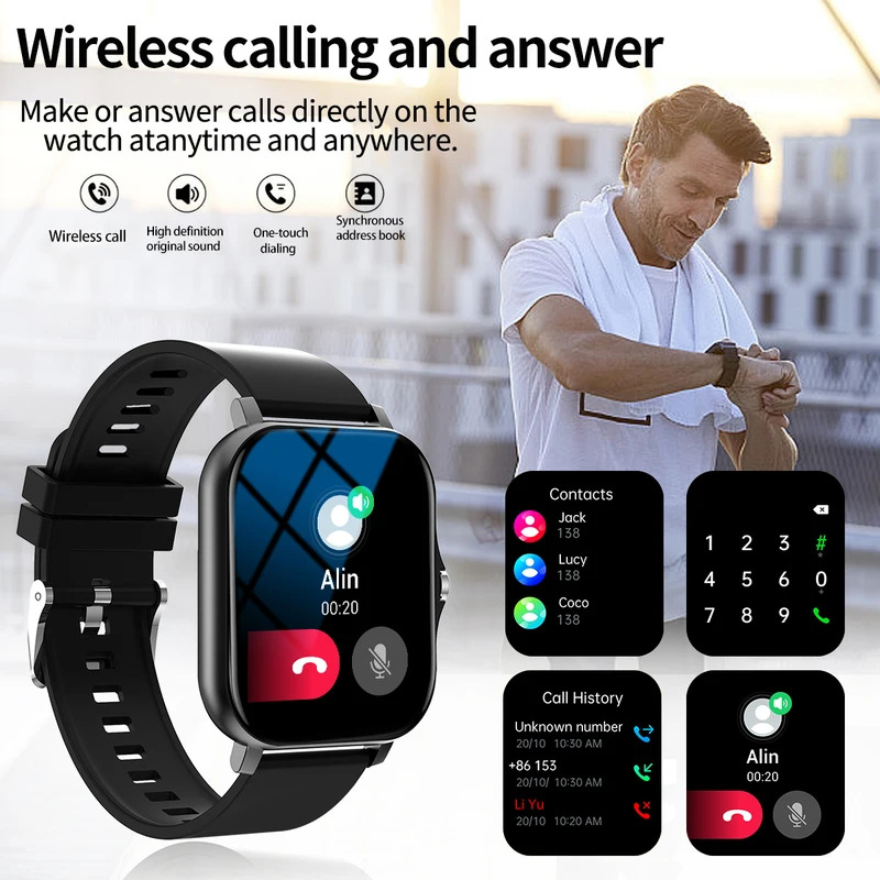 야외 스포츠 스마트워치 무선 통화 사용자 지정 배경화면 - Smartwatch Watches Wallpaper 리뷰 및 가격