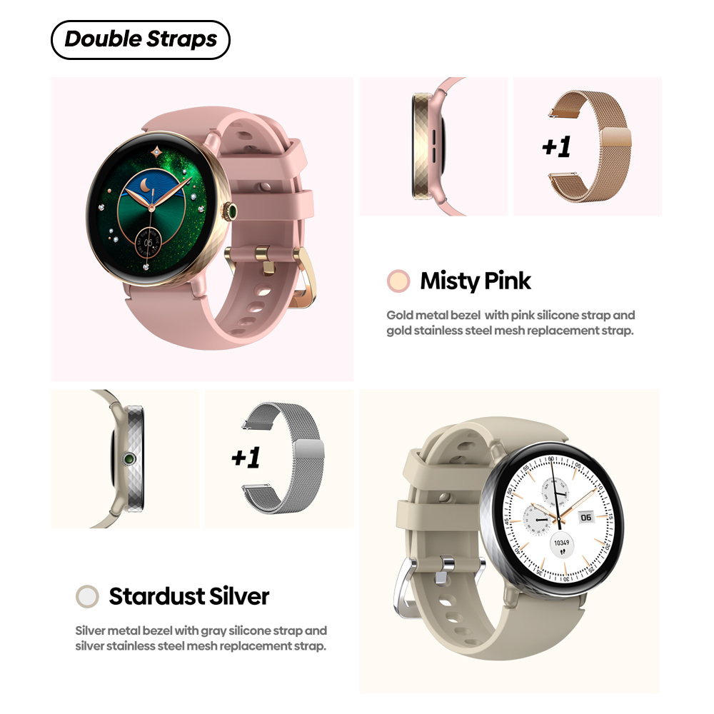 새로운 2025 Zeblaze LILY 2 음성 호출  - Smartwatch Angelo Watches 리뷰 및 가격