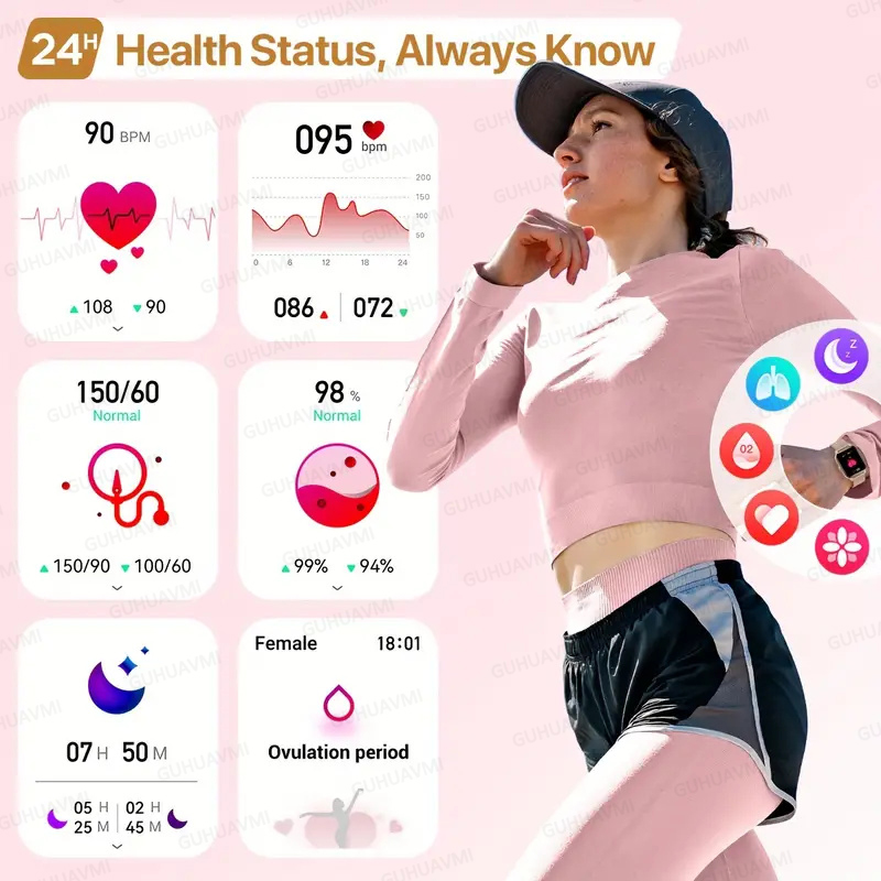 2026년 신형 스마트워치 여성용 AMOLED HD 화 - Smartwatch Angelo Watches 리뷰 및 가격