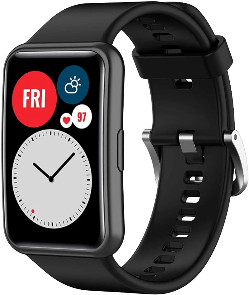 화웨이 시계 용 새 실리콘 스트랩 화웨이 시계 용 오리 - Huawei Smartwatch Watch Fit 리뷰 및 가격