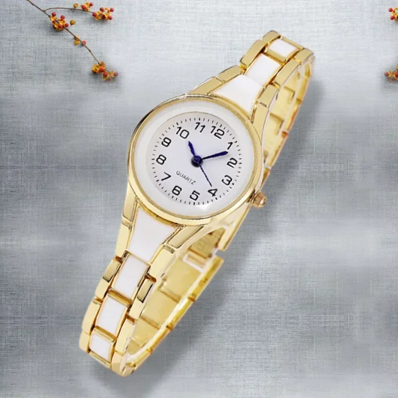 여성용 디지털 손목시계, 블루 니들 다이아몬드, 모조  - Luxury Ceramic Watch 리뷰 및 가격