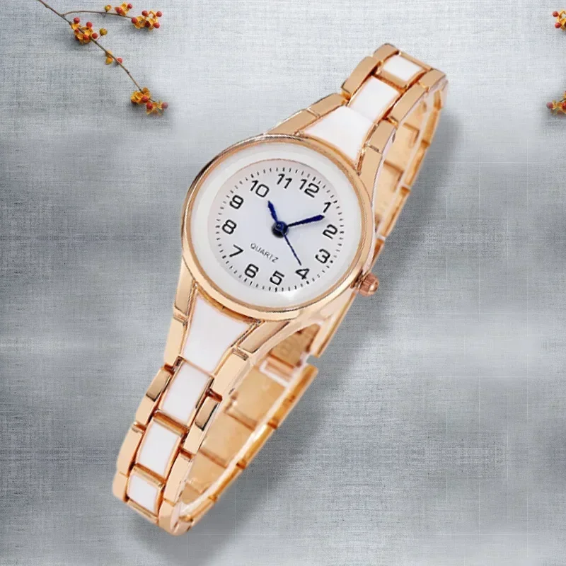 여성용 디지털 손목시계, 블루 니들 다이아몬드, 모조  - Luxury Ceramic Watch 리뷰 및 가격