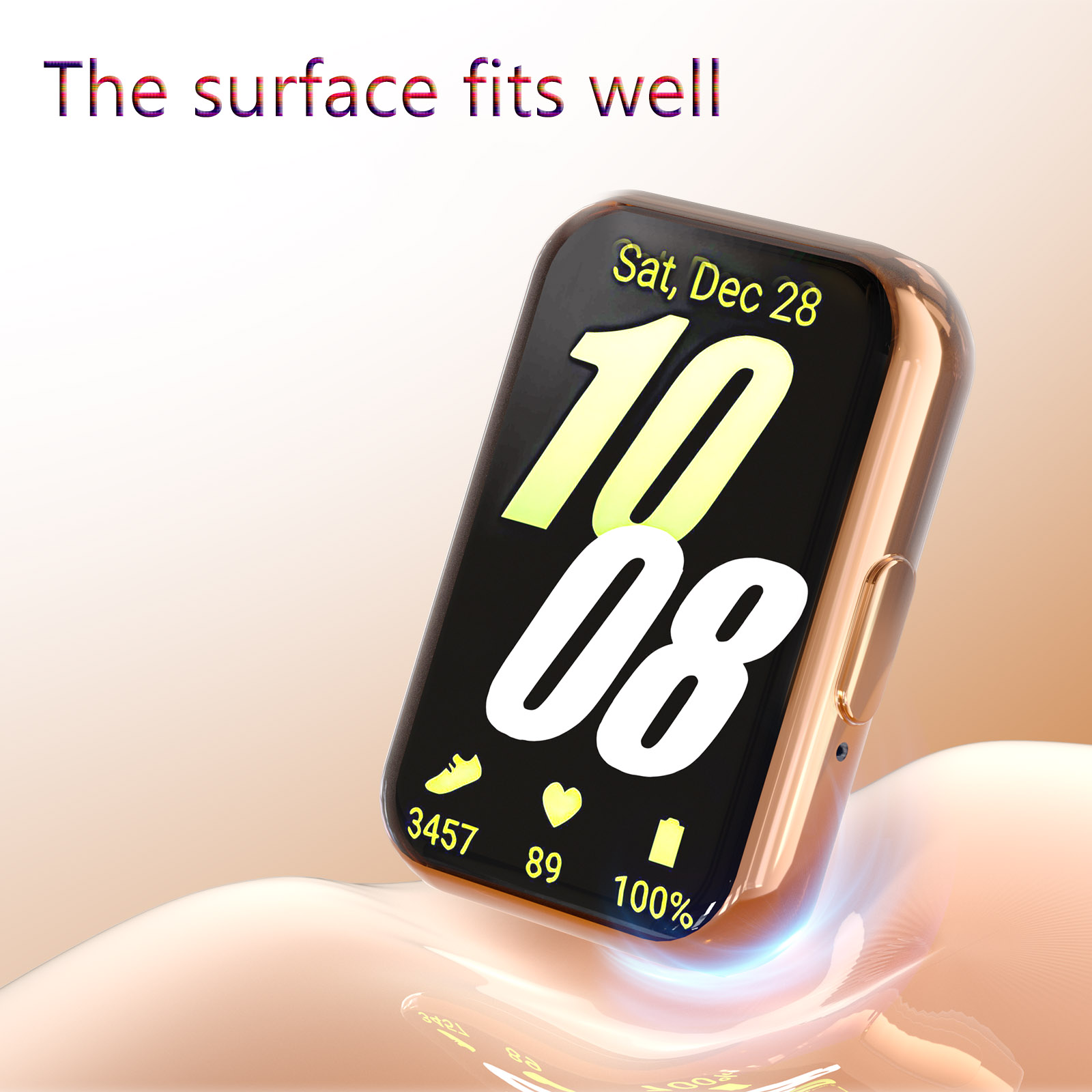 삼성 갤럭시 핏 3 용 커버, 올 어라운드 소프트 TP - Smartwatch Watches For Men 리뷰 및 가격