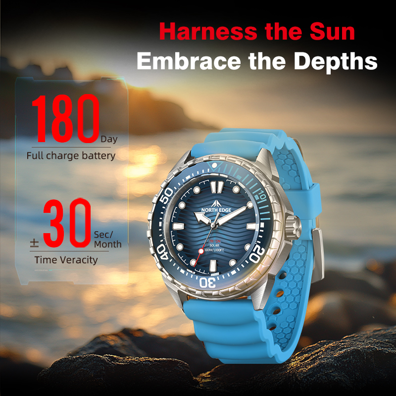 NORTH EDGE 2026 뉴 트리톤 태양광 다이버  - Solar Powered Watch 리뷰 및 가격