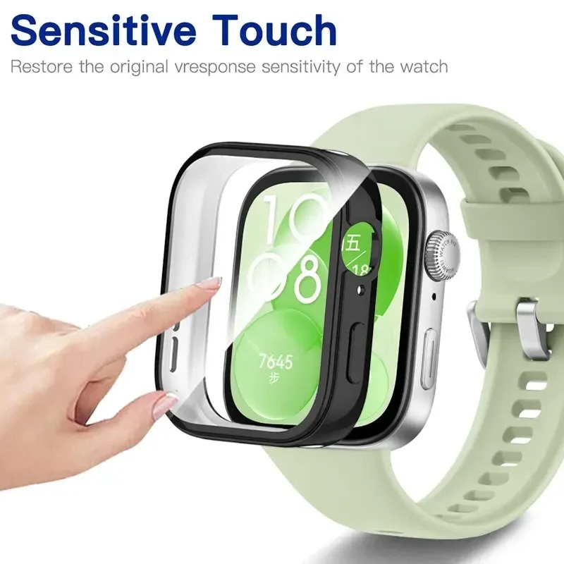 화웨이 워치용 유리 및 PC 케이스, 올 어라운드 프레 - Huawei Smartwatch Watch Fit 리뷰 및 가격