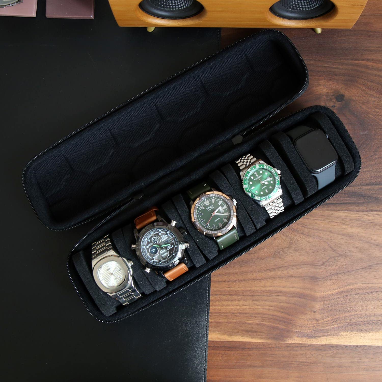 남성용 또는 여성용 시계 상자 정리함, 시계 여행용 케 - Smartwatch Watches For Men 리뷰 및 가격
