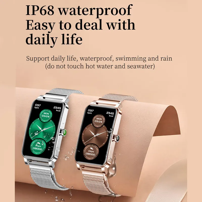 여성용 럭셔리 스마트워치 전화 연결 대화형 음악 풀 터 - Smartwatch Watches Wallpaper 리뷰 및 가격