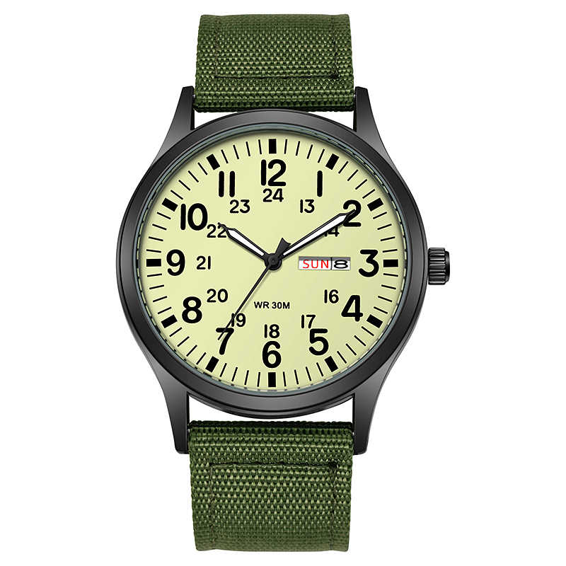 2024 TPW 필드 시계 읽기 쉬운 패브릭 스트랩 2 - Solar Powered Watch 리뷰 및 가격