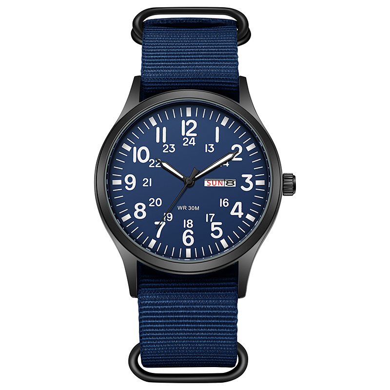 2024 TPW 필드 시계 읽기 쉬운 패브릭 스트랩 2 - Solar Powered Watch 리뷰 및 가격