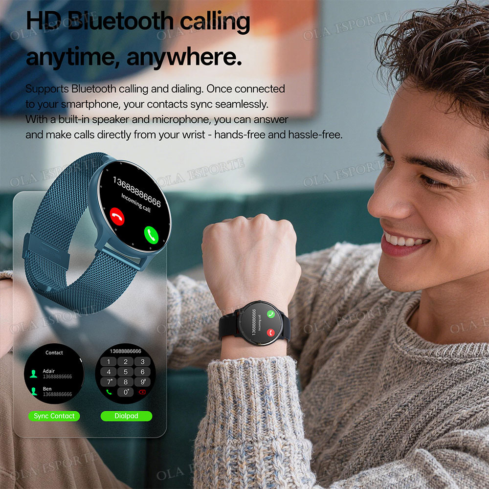 스마트 워치, 무선 통화/다이얼링, 멀티 스포츠 모드, - Smartwatch Watches Wallpaper 리뷰 및 가격