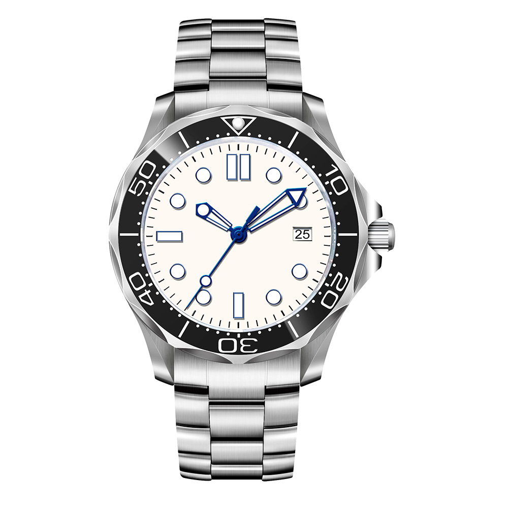 사용자 정의 nh35 시계 41mm 사파이어 무균 Re - Luxury Ceramic Watch 리뷰 및 가격