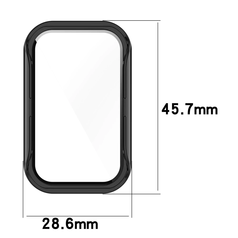 Xiaomi Mi Band 8 용 PC 케이스 + 강화 - Watch Redmi 리뷰 및 가격