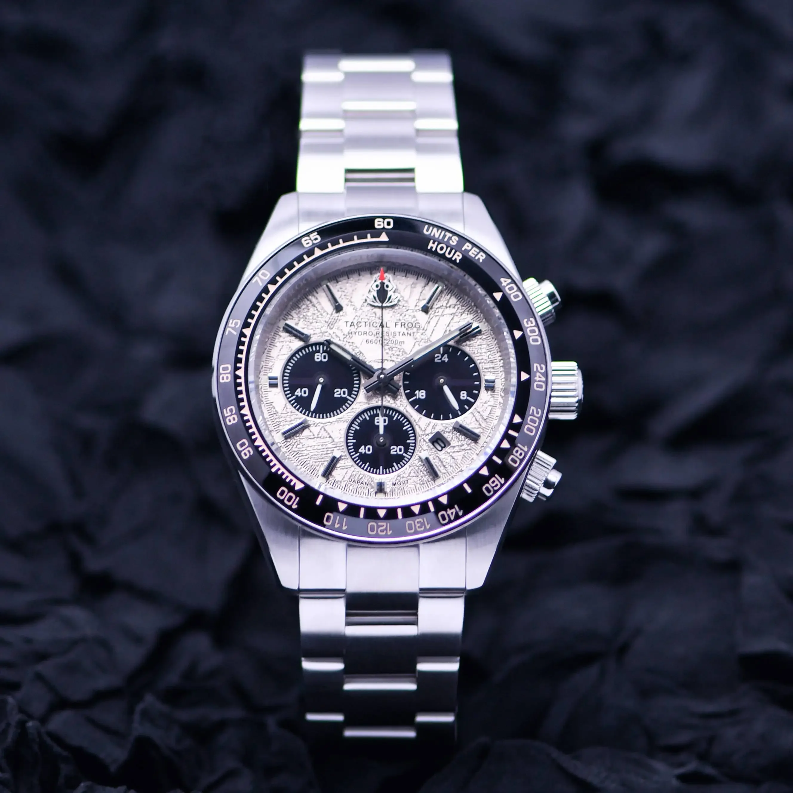 전술 개구리 41mm 남자 타이밍 시계 VS75 태양  - Solar Powered Watch 리뷰 및 가격