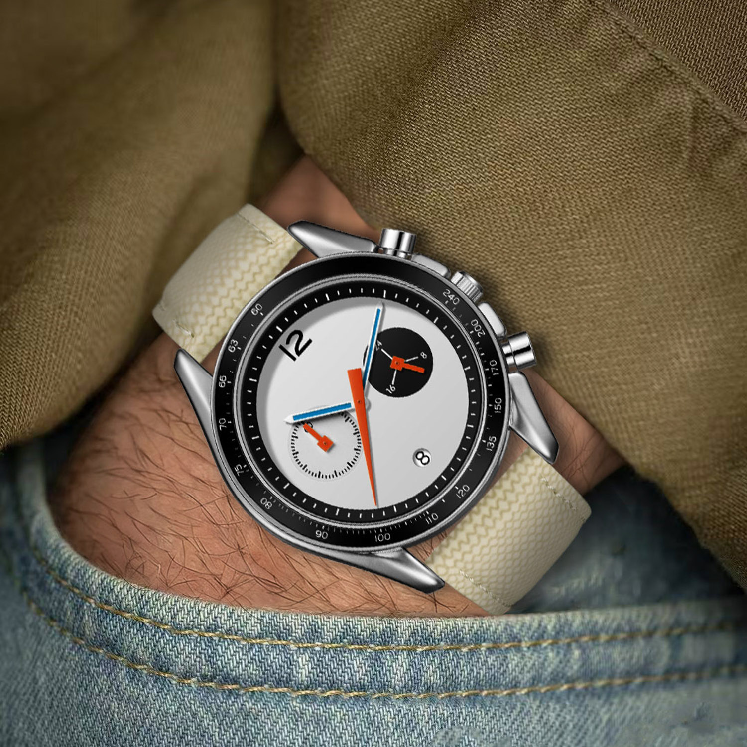 CILOA 빈티지 레이싱 크로노그래프 남성용 시계 베이 - Smartwatch Watches Gift For Men 리뷰 및 가격