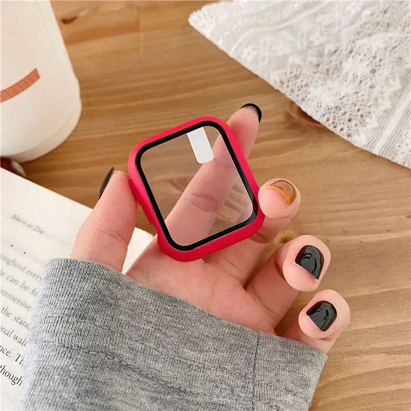 3 팩 유리 + 커버 Apple Watch 케이스 44 - Smartwatch Watches For Women Smart 리뷰 및 가격