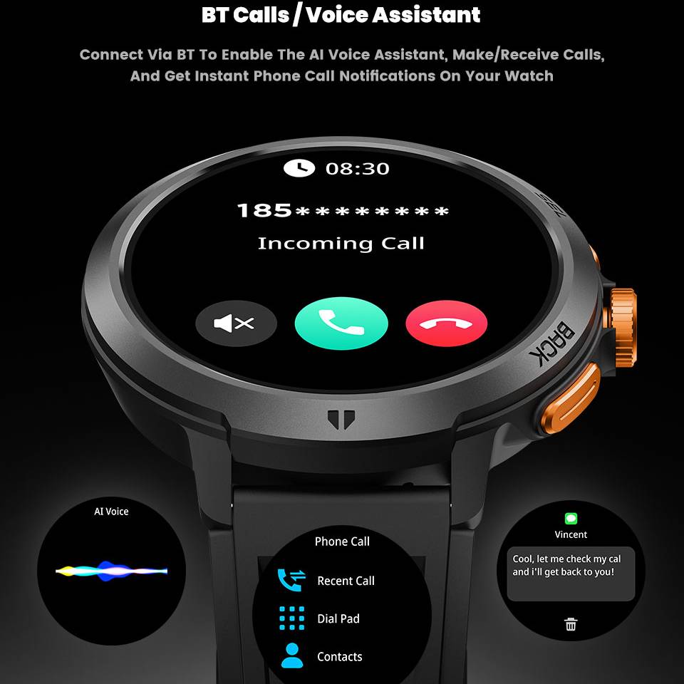 LEADOYS C33 스마트 워치 대용량 메모리 MP3 - Smartwatch Watches Gift For Men 리뷰 및 가격