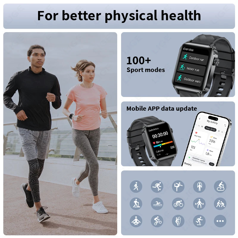 2026 새로운 칼로리 스마트워치 남성용 블루투스 통화 - Smartwatch Watches Wallpaper 리뷰 및 가격