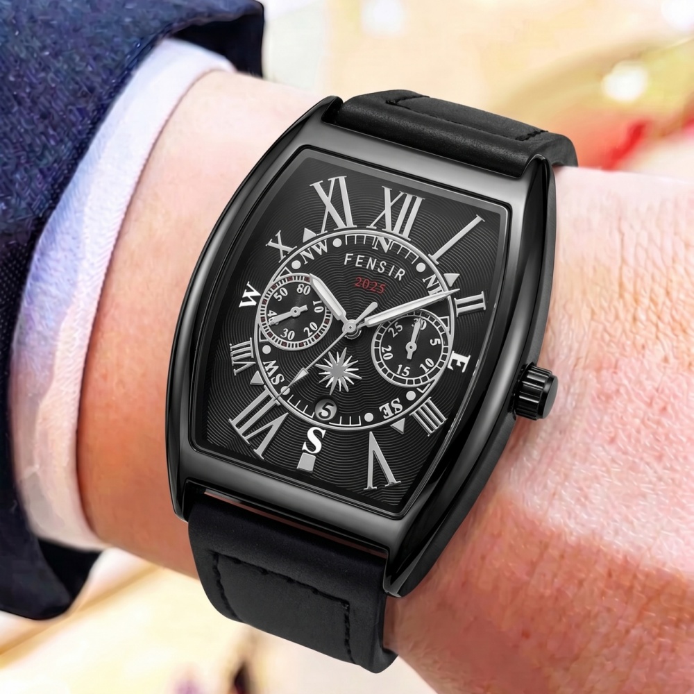 배럴형 쿼츠 무브먼트, 빈티지 로마 숫자 다이얼, 방수 - Smartwatch Vintage Watches For Men 리뷰 및 가격