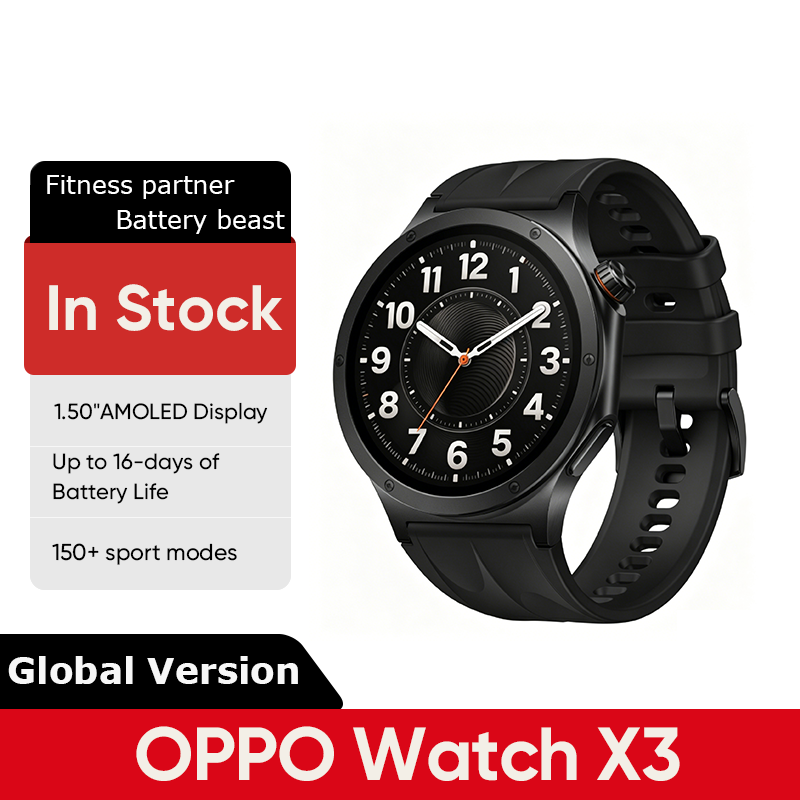 스마트워치 OPPO Watch X3 글로벌 버전 초경량 - Smartwatch Oppo Watch 리뷰 및 가격