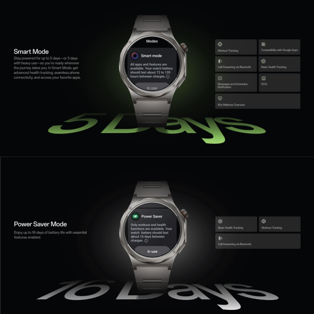 스마트워치 OPPO Watch X3 글로벌 버전 초경량 - Smartwatch Oppo Watch 리뷰 및 가격